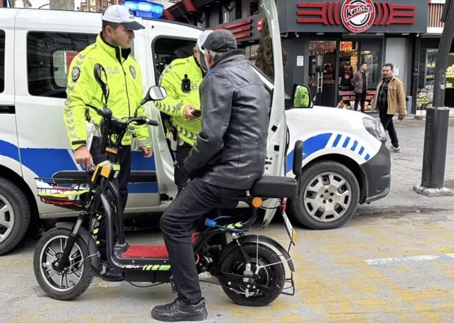 Bolu’da Yaya Güvenliği İçin Trafik Denetimleri